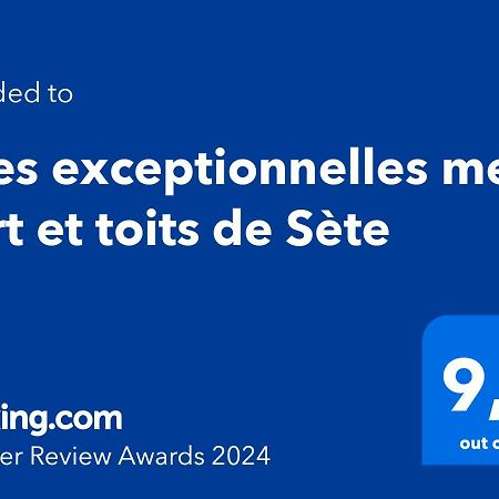Vues Exceptionnelles Mer, Port Et Toits De Sète Eksteriør billede